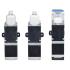 Piston Pump, Large Volume 6mL with Integrated Solenoid Valve